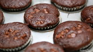 Очень шоколадные кексы