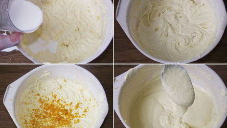 пасхальные апельсиновые капкейки с ромовым кремом