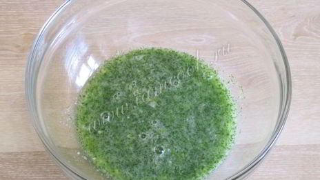 постный кекс мохито