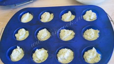 постный кекс мохито