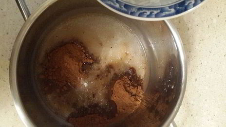 постный шоколадно-ореховый кекс