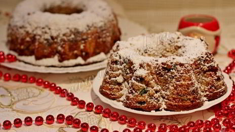 рождественский кекс