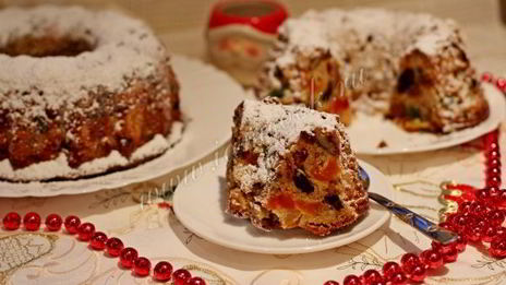 рождественский кекс