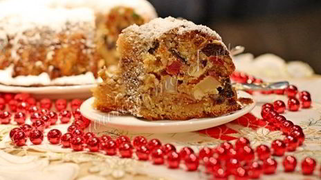 рождественский кекс