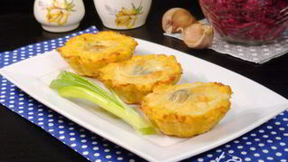 Рыбные кексы