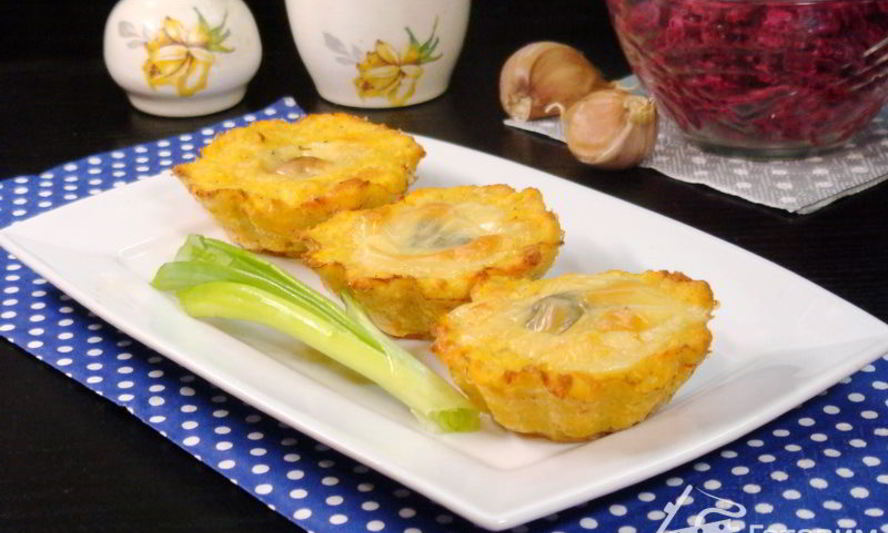 Рецепт рыбные кексы