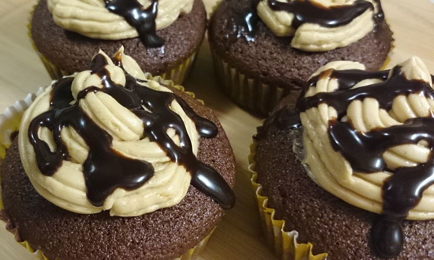 Рецепт шоколадно-кофейные капкейки мокка