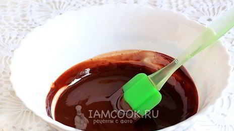 шоколадно-творожный кекс