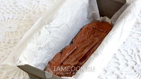 шоколадно-творожный кекс