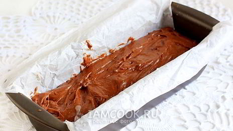 шоколадно-творожный кекс