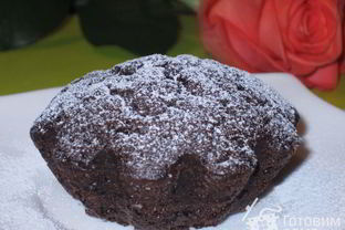 Шоколадные кексы без яиц