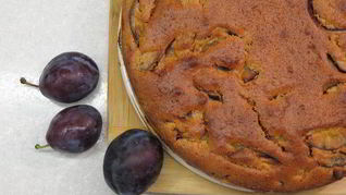 Сливовый кекс