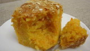 Творожно-морковный кекс