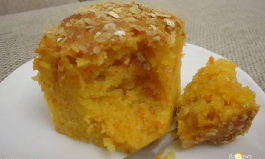 Рецепт творожно-морковный кекс