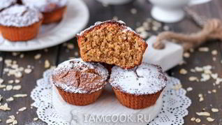 Творожно-овсяные кексы