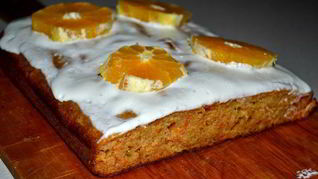 Тыквенно-апельсиновый кекс