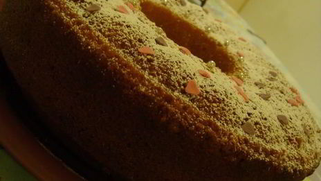 тыквенный кекс с апельсиновым сиропом