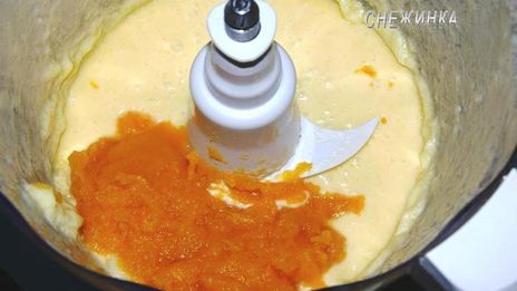 тыквенный кекс с цитрусовой пропиткой
