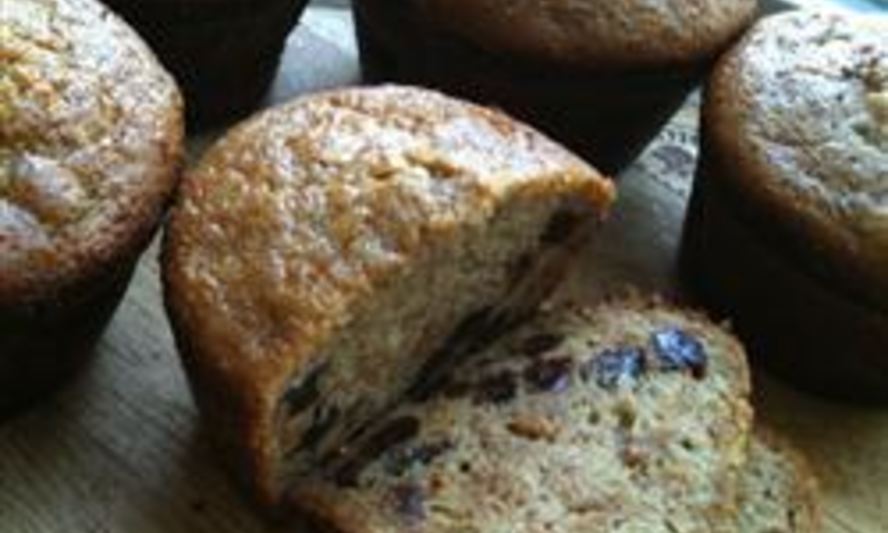 Рецепт утренние кексики из хлопьев