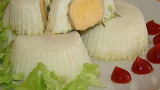 Яичные кексы на пару