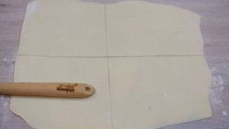 хачапури из бездрожжевого слоеного теста