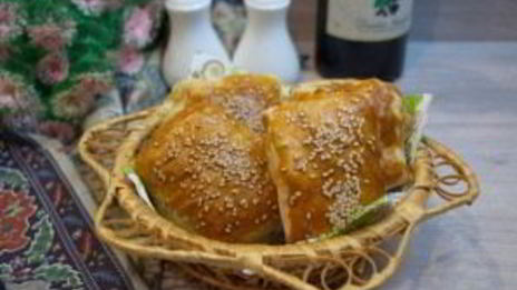 хачапури из бездрожжевого слоеного теста