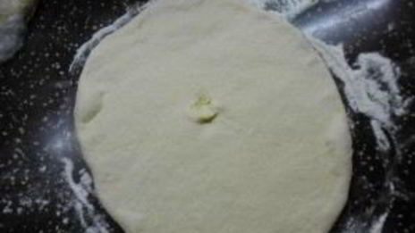 хачапури из слоеного дрожжевого теста