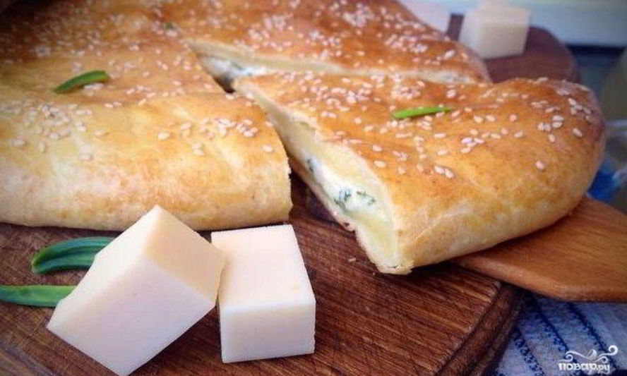 Рецепт хачапури из творожного теста с сыром