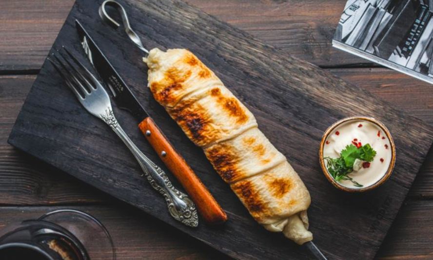 Рецепт хачапури на шампуре