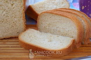 Белый хлеб в хлебопечке