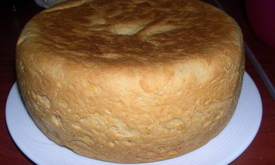 Рецепт белый хлебушек на сыворотке с горчицей