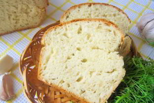 Чесночный хлеб с травами