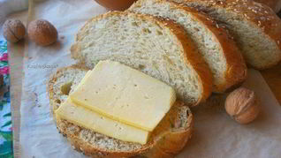 Деревенский ржаной хлеб