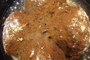 Ирландский хлеб из ржаной муки