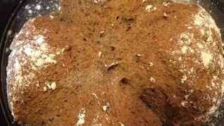 Ирландский хлеб из ржаной муки