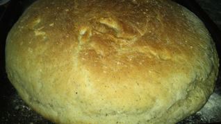 Хлеб чесночный с базиликом