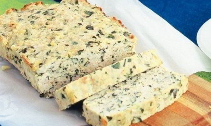 Рецепт хлеб из куриного фарша с базиликом