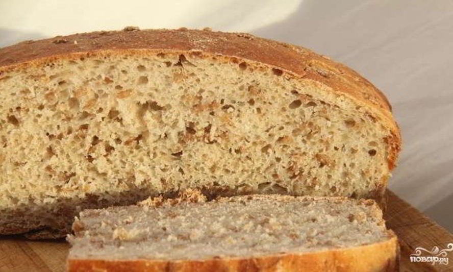 Рецепт хлеб на квасе без дрожжей