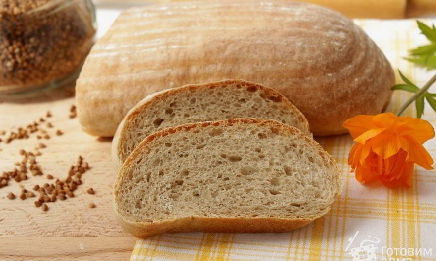 Рецепт хлеб с гречневой мукой