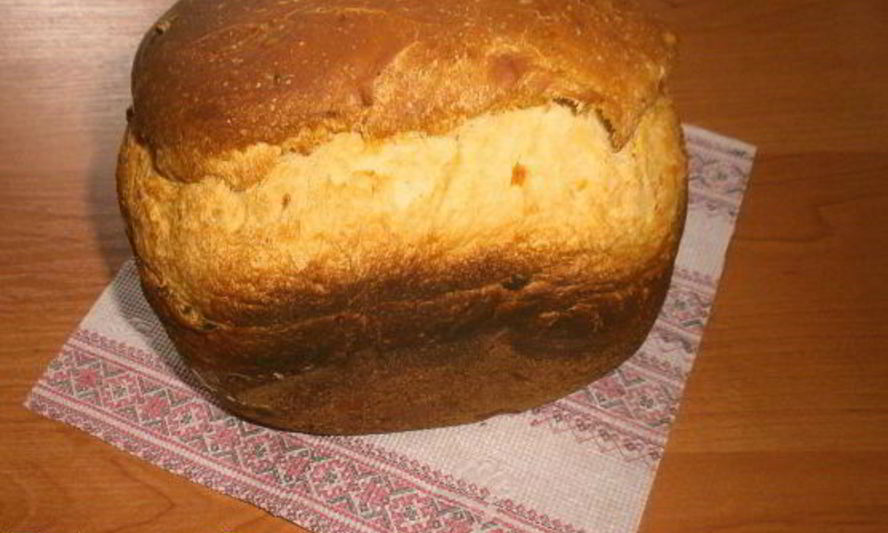 Рецепт хлеб с сыром и сырокопченой колбасой