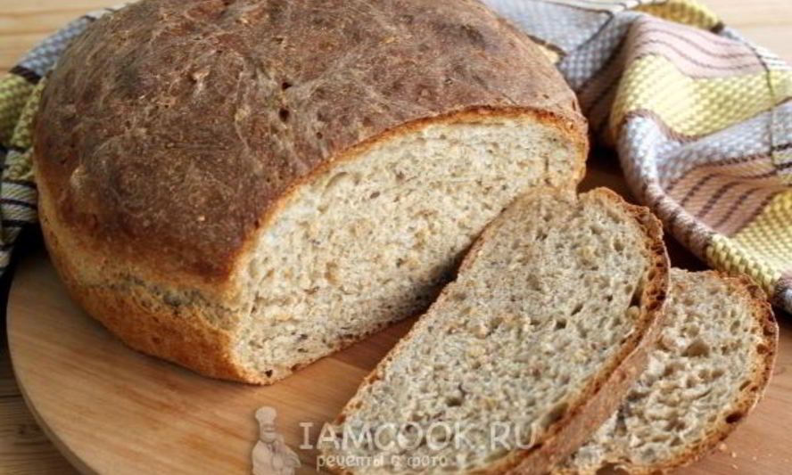 Рецепт хлеб цельнозерновой с ацатаном