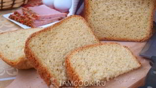 Кукурузный хлеб в хлебопечке