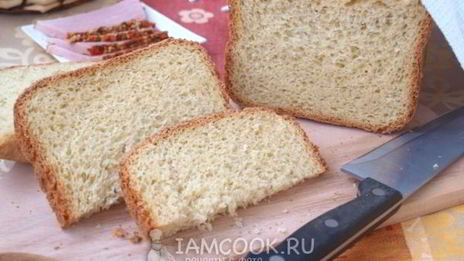 кукурузный хлеб в хлебопечке