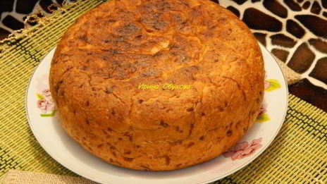 луковый хлеб в мультиварке