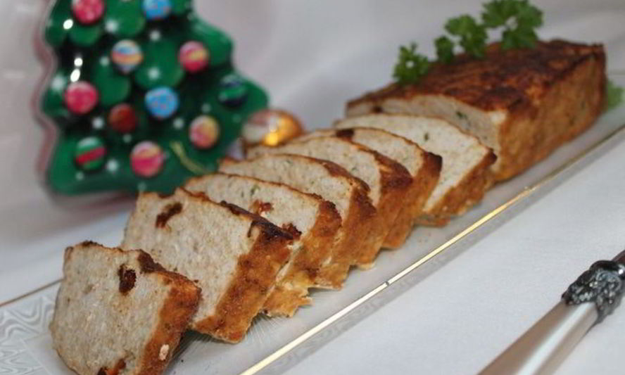 Рецепт мясной хлеб с вялеными помидорами