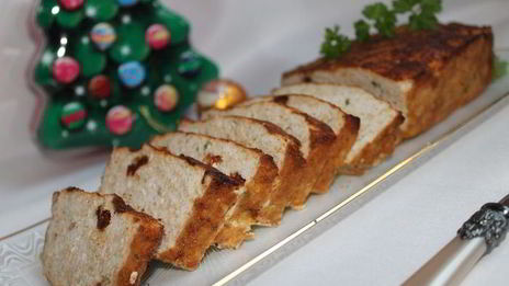 мясной хлеб с вялеными помидорами