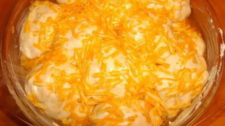 обезьяний хлеб с сыром и чесноком