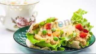 Пита и хумус — перекус на работе