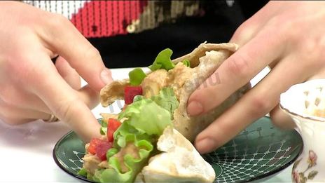 пита и хумус — перекус на работе