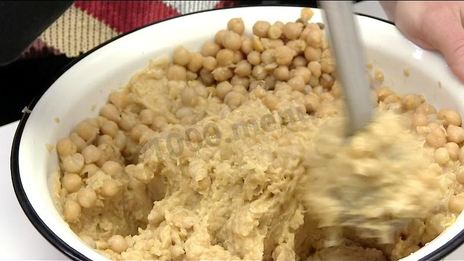 пита и хумус — перекус на работе